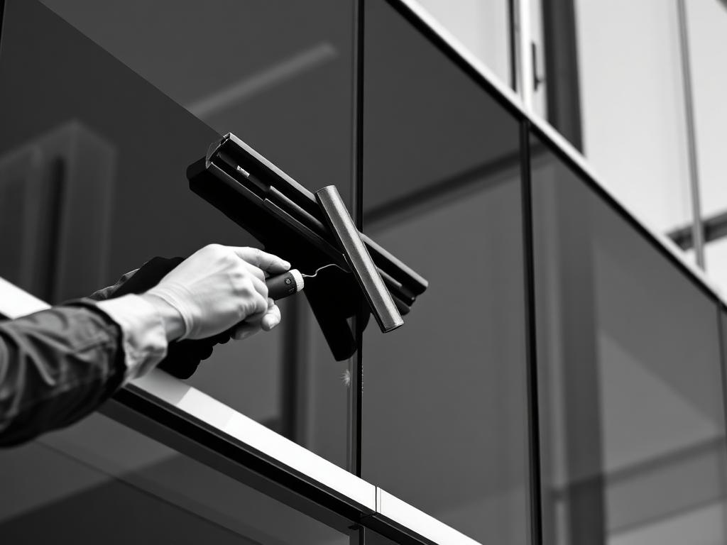 Building Window Film Installation